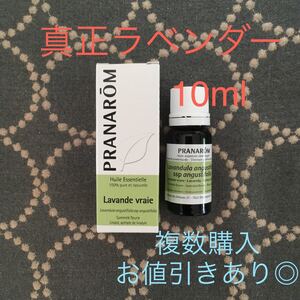 真正ラベンダー 10ml プラナロム PRANAROM精油
