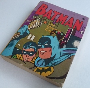 VINTAGE 60s 70s Batman BATMAN [THE CHEETAH CAPER] BIG LITTLE BOOK WHITMAN Vintage secondhand book 