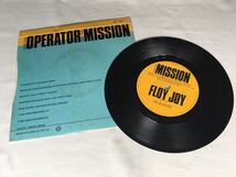 【UK VIRGIN 7inch】Floy Joy / Operator cw Mission 7inch EP UK VIRGIN VS744_画像4