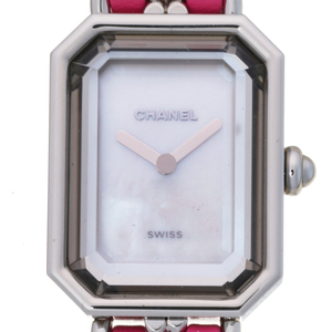 ［飯能本店］CHANEL シャネル プルミエール ロック H6360 腕時計 ステンレススチール ホワイトシェル文字盤 メンズ DH64643