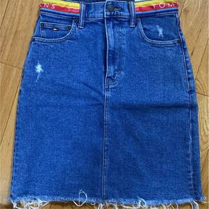 トミージーンズ デニムタイトスカート デニムスカート 新品