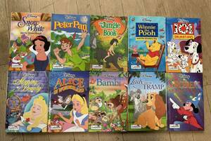  used Disney Ladybird Disney reti bird English foreign picture book 10 pcs. 