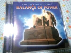 ★☆Balance of Power/When the world fall 日本盤☆★170130