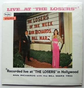 ◆ ANN RICHARDS / Live at The Losers ◆ Vee Jay VJLP-1070 (color) ◆ V