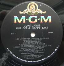 ◆ JONI JAMES / Put On A Happy Face ◆ MGM E3248 (color) ◆ W_画像3