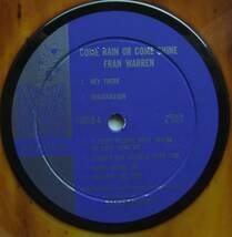 ◆ FRAN WARREN / Come Rain or Come Shine ◆ Venise 10019 (yellow vinyl:dg) ◆ V_画像3