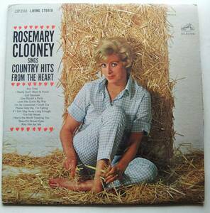 ◆ ROSEMARY CLOONEY Sings Country Hits From The Heart ◆ RCA LSP-2565 (dog:dg) ◆ V