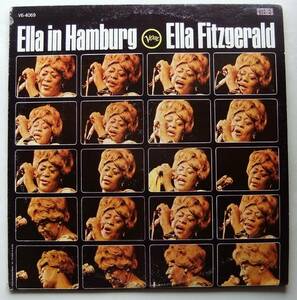 ◆ ELLA FITZGERALD / Ella In Hamburg ◆ Verve V6-4069 (MGM) ◆