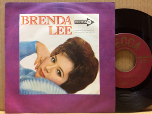 BRENDA LEE / WHEN YOU LOVED ME b/w HE'S SURE TO REMEMBER ME 7 45 日本盤