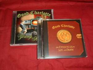 CD【グッド・シャーロット/Good Charlotte】Chronicles of Life & Death & The Young And The Hopeless●2枚セット●即決