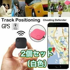 小型 GPS 白色×2個
