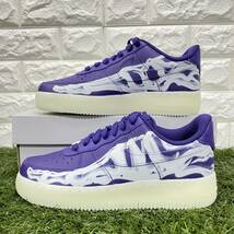 即決 ナイキ エアフォース 1 ’07 QS NIKE AIR FORCE1 メンズ スニーカー 蓄光 スケルトン 23.5cm 送料込み CU8067-500_画像5