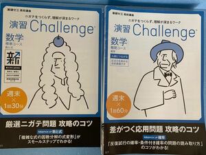 進研ゼミ高校講座チャレンジ　演習challenge 高1 数学まとめ販売