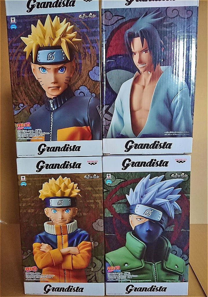 日本製送料無料 grandista NARUTO ナルト サスケ カカシ