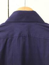 Tommy Hilflger トミーヒルフィガー 美品 長袖シャツ 袖ロゴ スリムフィット ワイシャツ メンズ41 16 L〜 紫系 他 良品綺麗_画像8