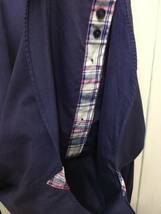 Tommy Hilflger トミーヒルフィガー 美品 長袖シャツ 袖ロゴ スリムフィット ワイシャツ メンズ41 16 L〜 紫系 他 良品綺麗_画像6