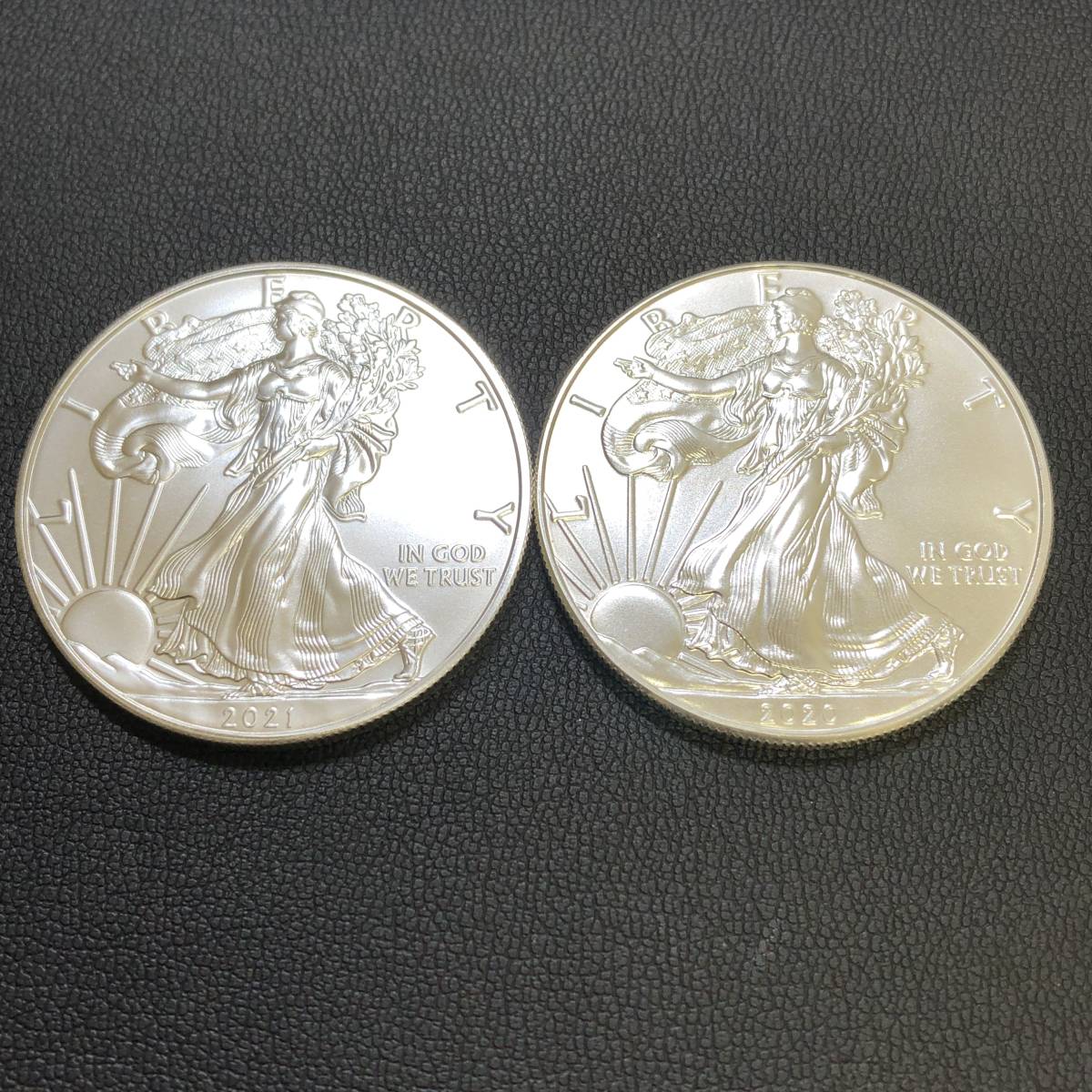 2021 アメリカ イーグル ウォーキングリバティー 1oz 金メッキ