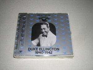 未開封品　プロモ盤　ＣＤ　DUKE ELLINGTON デューク・エリントン　1940-1942　３枚組　THE LEGACY OF BLUEBIRD　見本盤　/B