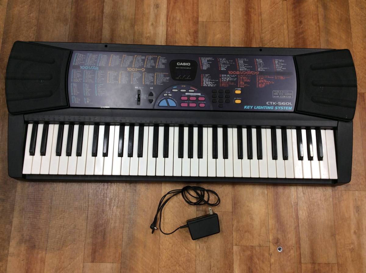 かわいい新作 ジャンク CASIO CTK-560L 電子キーボード 電子ピアノ 鍵盤楽器 - www.we-job.com