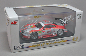 EBBRO エブロ 1/43【43883】SUPER GT500 2006 CHAMPION OPEN INTERFACE TOM'S SC430 #36 SILVER/RED