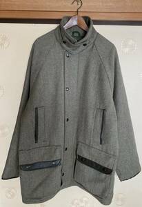 新品未着用 英国製 BEAVER COUNTRY WEAR Derby Tweed ツイード生地 ハンティング コート MADE IN ENGLAND サイズ46＝XXL