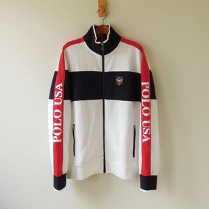  dead stock! Polo Ralph Lauren DOWNHILL SKIER reissue jersey tricolor M (t-844)