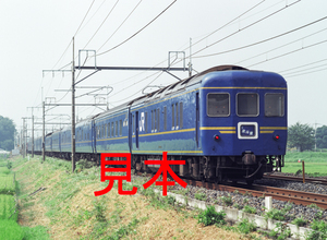 鉄道写真、645ネガデータ、144480580006、寝台特急北斗星24系後追い、JR東北本線、蓮田〜東大宮、2005.08.07、（4418×3235）