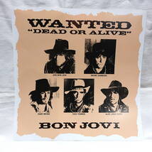 12’’【ROCK/HR/80's】BON JOVI/Wanted Dead Or Alive/国内盤/ボン・ジョヴィ/ウォンテッド・デッド・オア・アライブ_画像4