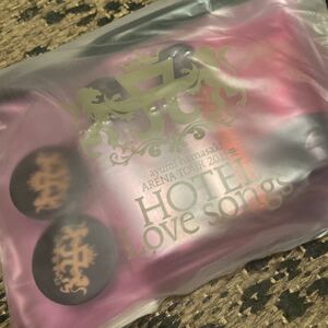 浜崎あゆみ 2012 HOTEL LOVE songs トラベルセット 容器 トラベルポーチ 化粧品ケース ライブグッズ レア