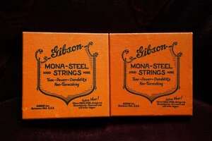 Vintage 50 годы *Gibson Gibson Vintage струна 2 коробка комплект 