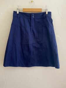 [ free shipping ] used MARC BY MARC JACOBS cotton skirt blue size 4