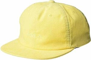 RVCA Tonally Strapback Hat Cap Lemon キャップ