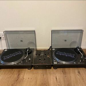 【Technics】ターンテーブル2台&ミキサーセット