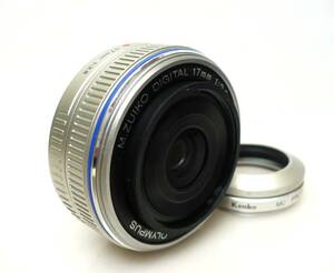 *OLYMPUS( Olympus )*M.ZUIKO DIGITAL 17mm 1:2.8 (Kenko MC PROTECTOR 37mm* inner hood W-S37.)* superior article # micro four sa-z