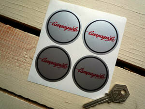 海外　限定品　送料込み CAMPAGNOLO wheel centre Sticker Decal カンパニョーロ ステッカー シール デカール 4枚セット 50mm　ステッカー