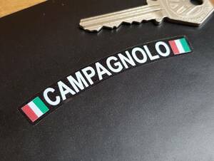 海外　限定品　送料込み 　カンパニョーロ Campagnolo クリア Tricolore 72mm 4枚セット　ステッカー