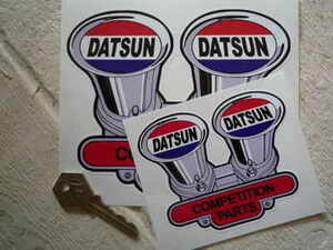 海外　限定品　送料込み Datsun ダットサン ステッカー シール 150mm　　ステッカー