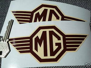 海外　限定品　送料込み MG Coffee Sticker Decal ステッカー シール デカール 2枚セット 135mm x 55mm　ステッカー