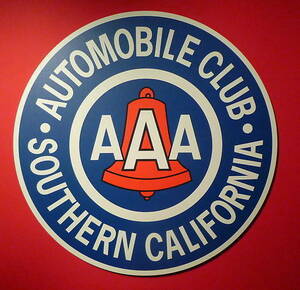 海外　限定品　送料込み AAA California Automobile Club Sticker Decal カッティング ステッカー シール デカール 100mm　ステッカー