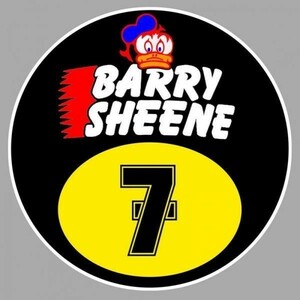 海外　限定品　送料込み 　バリー・シーン Barry SHEENE 7 150mm　ステッカー