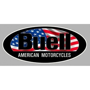 海外　限定品　送料込み 　ビューエル BUELL American Motorcycles USA 75mm　ステッカー