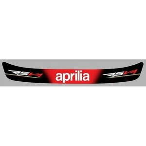 海外　限定品　送料込み 　アプリリア APRILIA RSV4 ヘルメット バイザー 290mm　ステッカー