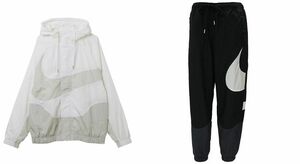  tag equipped M size white / black Nike NSWsushuu-bnLNDf-ti jacket &UL pants big sushu