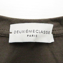 【1円】DEUXIEME CLASSE ドゥーズィエム クラス ノースリーブシャツワンピース ブラウン系 [240001587882] レディース_画像3