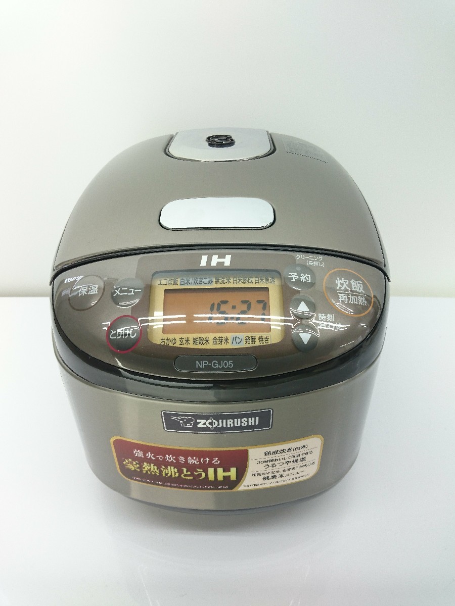 熱販売 象印 炊飯器 IH式NP-GJ05-XT 3合 - 炊飯器 - alrc.asia