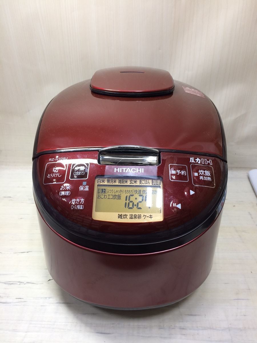 福袋セール】 日立製作所 圧力IH炊飯器5.5合 RZ-H10BJ kead.al
