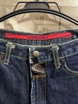 ◆　80's GIRBAUD JEANS／マリテフランソワジルボー　デニム　ネイビー　M USED　◆_画像3