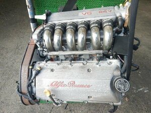 * Alpha Romeo 166 05 год 936A11 36101 двигатель корпус ( наличие No:A25840) (6317) *