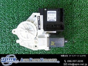 ★ アウディ A3 スポーツバック 8P/A5 05年 8PAXX 左フロントパワーウィンドウモーター (在庫No:A23648) (6290)