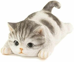 置物 猫 可愛い ペット お洒落 癒し 三毛猫 茶トラ サバトラ ネコ好き 動物 猫の置物 動物の置物 おしゃれ かわいい ねこ 白猫